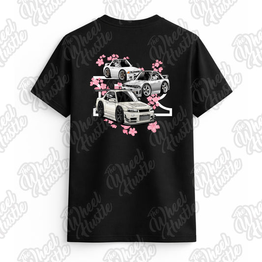 Chibi "Skylines" Cherry Blossom T-Shirt