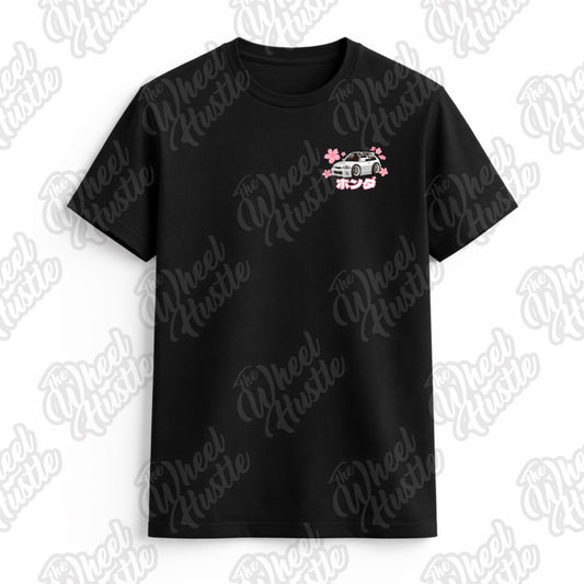 Chibi "EK9 NSX S2K" Cherry Blossom T-Shirt
